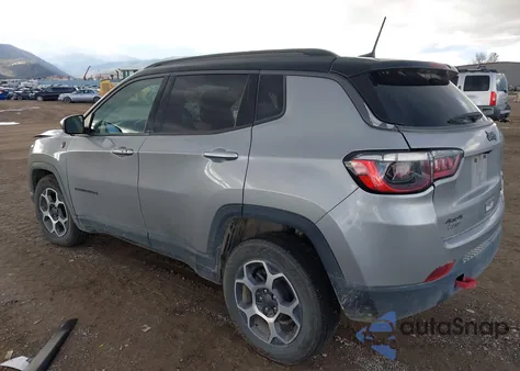 2022 Jeep Compass Trailhawk 4X4 z USA, uszkodzony, nr VIN 3C4NJDDB2NT192151